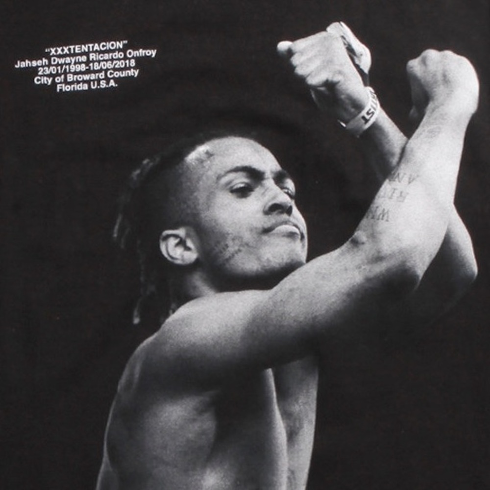 XXXTENTACION BLACK & WHITE PHOTO T-SHIRT